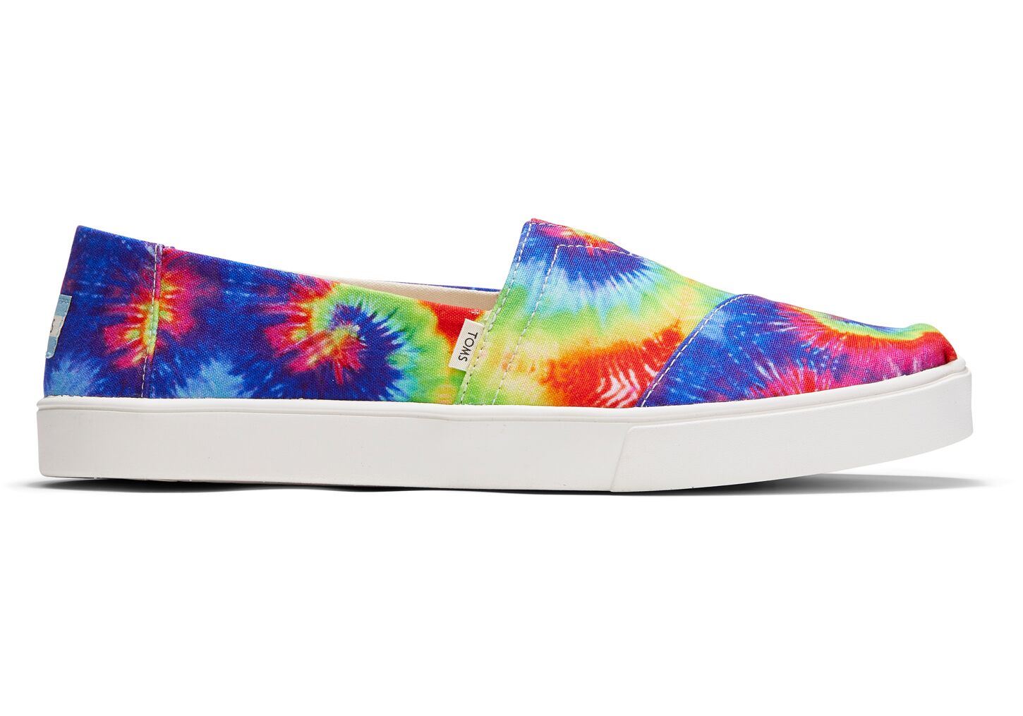 Toms UNITY Tie-Dye Print Cupsole Classics - Mens Alpargata Espadrilles - Multicolor - NZ - 841056MKU